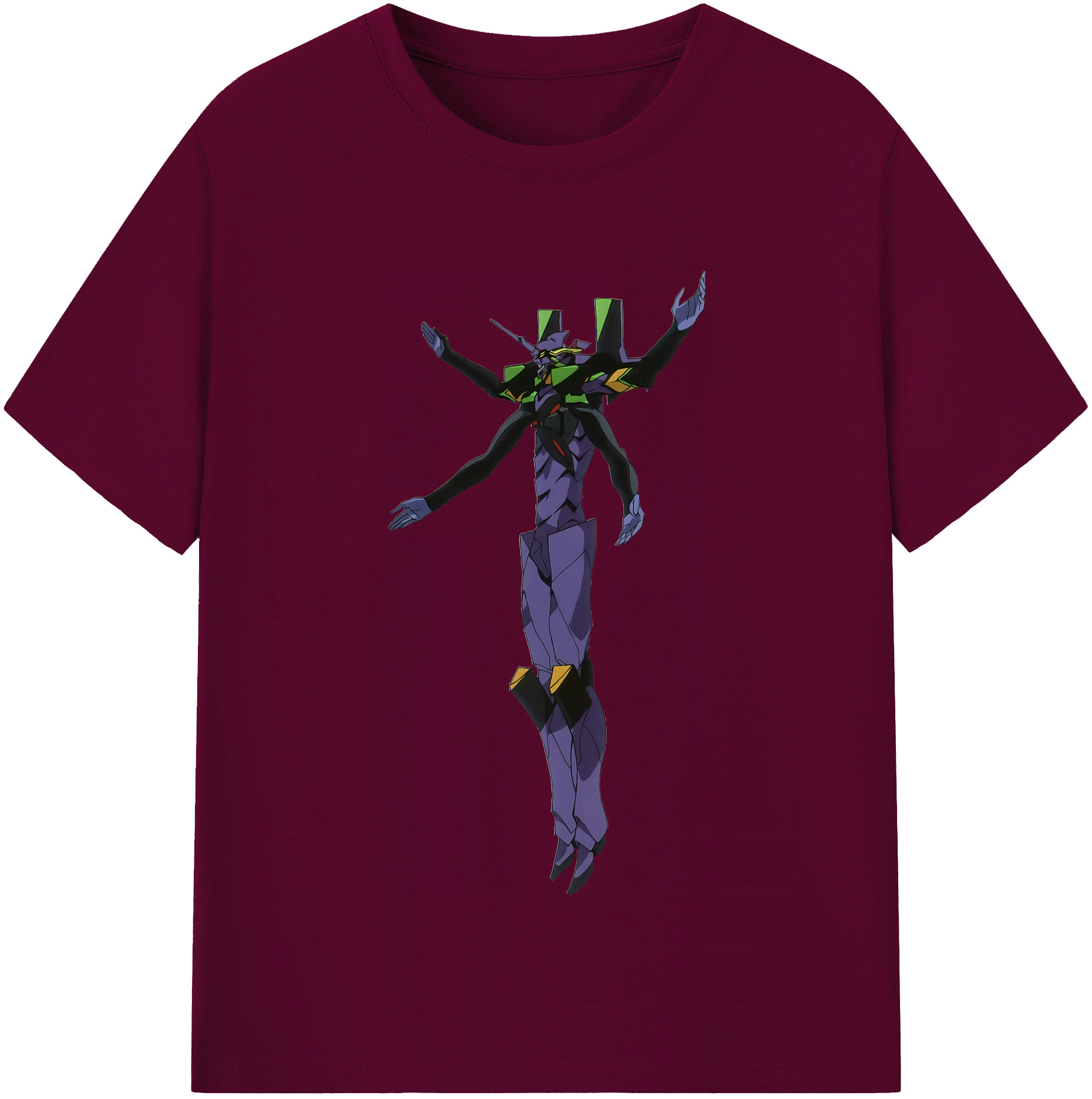 （画像用） EVA 新世紀エヴァンゲリオン レディースカジュアルプリントTシャツ（綿100％）